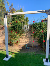 Load image into Gallery viewer, Monarch Arch with Rose Backdrop