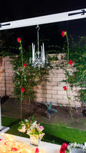 Load image into Gallery viewer, Monarch Arch with Rose Backdrop