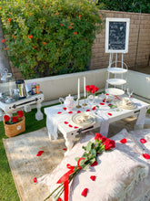 Load image into Gallery viewer, Half Dozen of Roses and Rose Petal Setup
